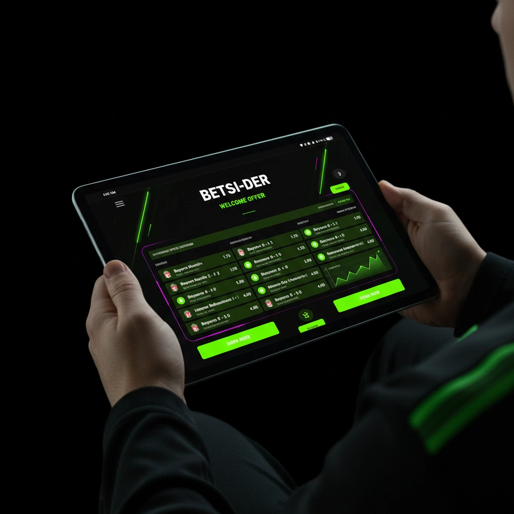 Übersicht der Sportwetten-Lobby bei Betsider mit Quoten für Fußball und Tennis.