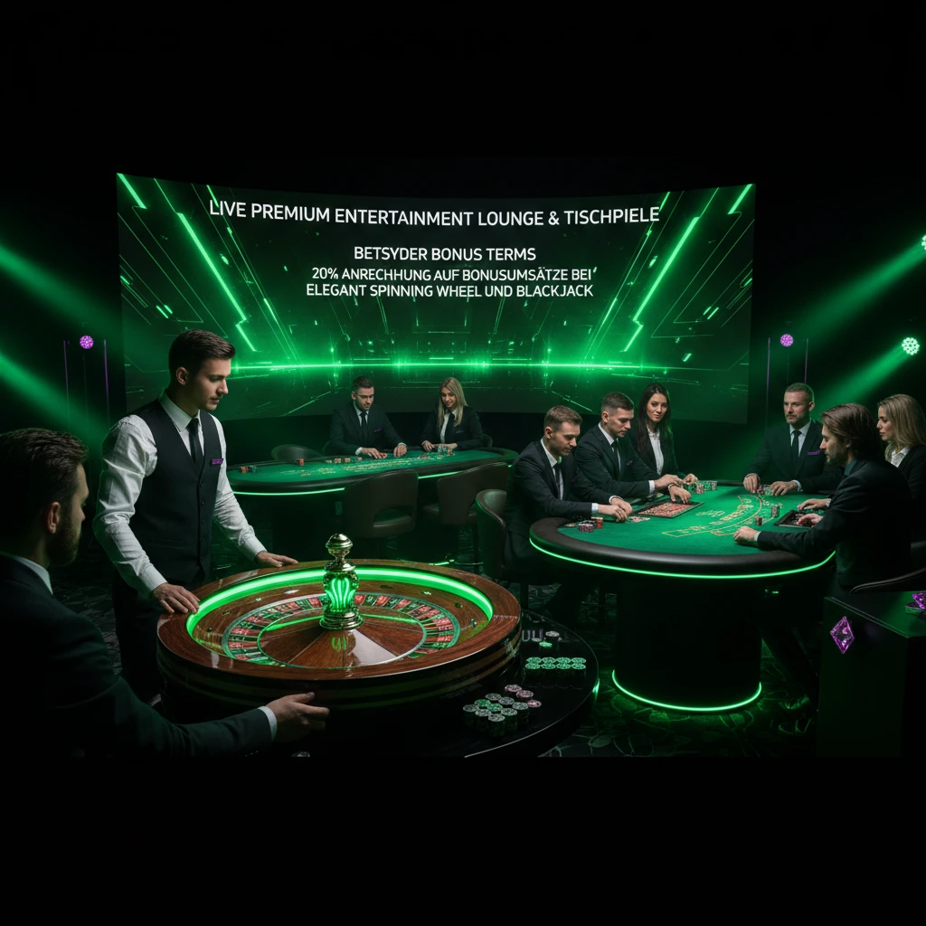 Live Casino & Tischspiele — betsider bonus terms