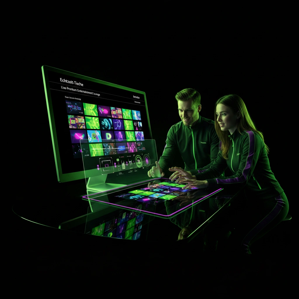 Ansicht der Live-Dealer-Lobby bei Betsider