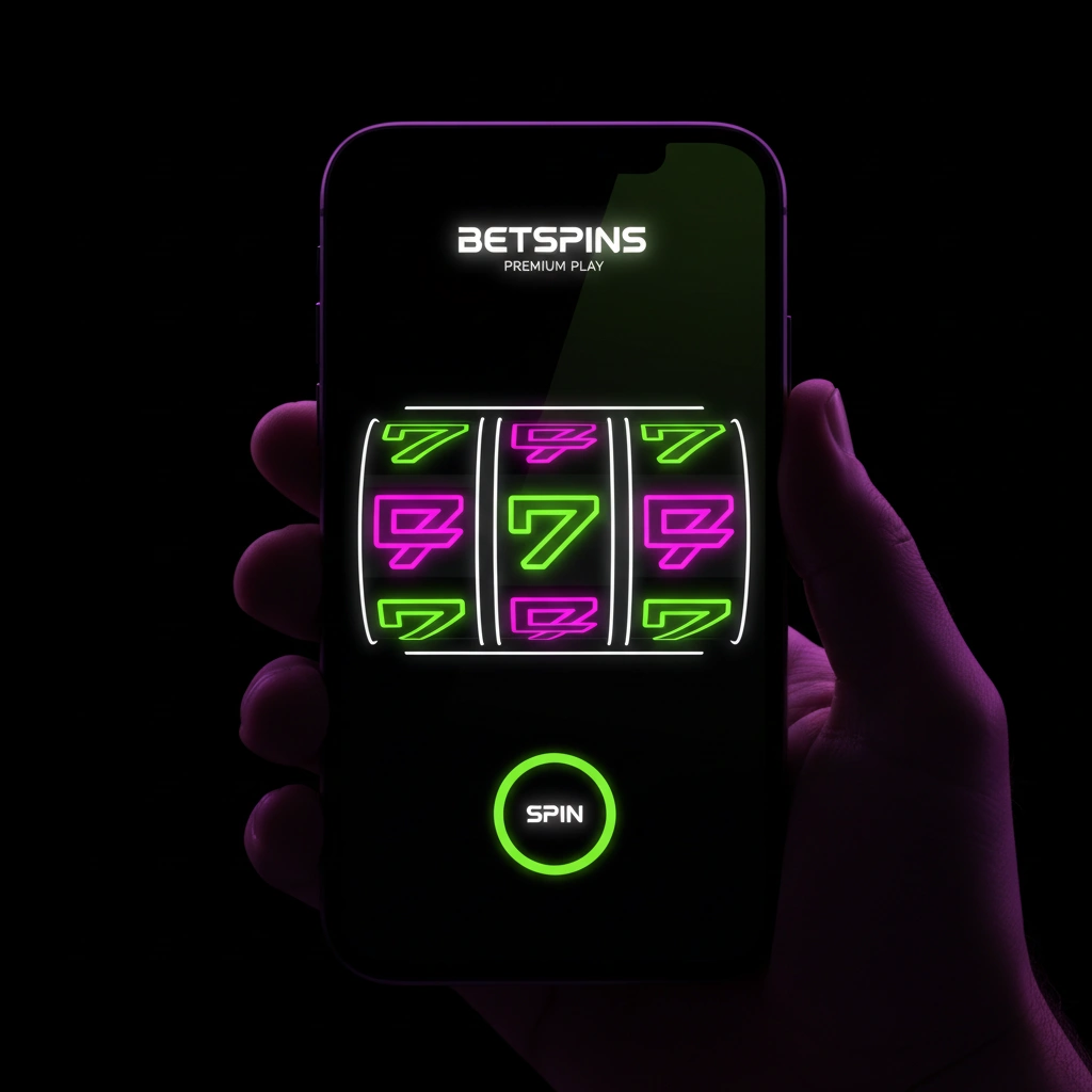 Betsider Spielautomaten auf einem modernen Smartphone dargestellt