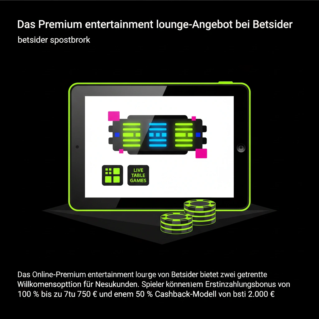 Digitale Spielautomaten und Live-Tischspiele auf einer modernen Benutzeroberfläche