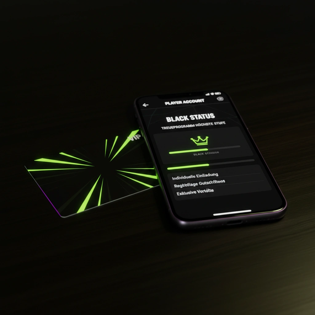 Betsider VIP Treueprogramm und Kontovorteile auf dem Smartphone