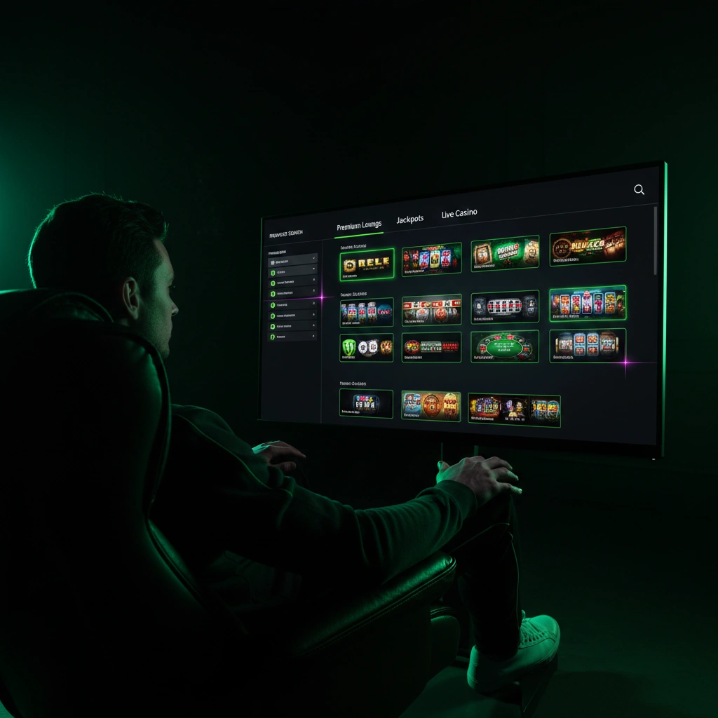 Screenshot der Betsider Casino-Lobby mit Spielautomaten und Filteroptionen.