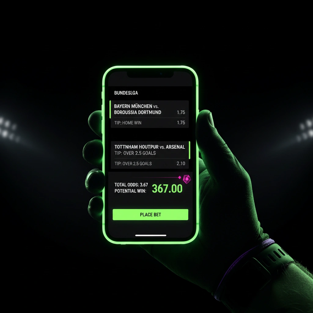 Optimierte mobile Benutzeroberfläche auf einem Smartphone